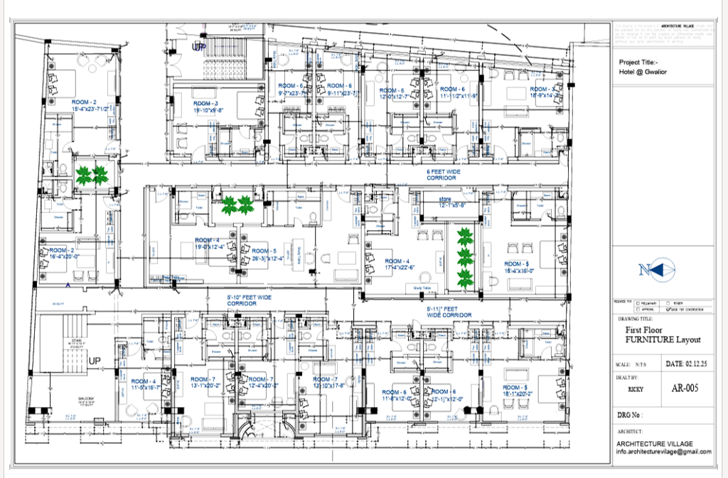 nh hotel layout1